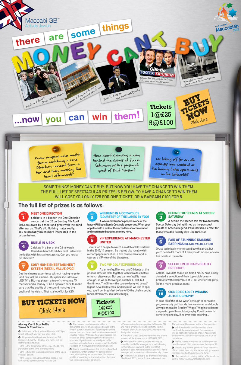 Ever Wanted To Meet One Direction See Michael Buble In Concert Go Behind The Scenes At Soccer Saturday Maccabi Gb