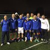 Members of Team GB's Pan American Games 2015 Masters Football Team with their coaches.jpg
